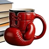 Boxhandschuhbecher - Einzigartiger Keramik-Teetasse für Boxhandschuhe | Knockout Kaffeetasse | 3D-Sporthandschuhbecher | Bunte Sport-Thementassen | Tragbare Desktop-Dekoration