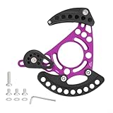 Opatiny Mountainbike-Kettenführung, ISCG03/05 Kettenschutz für 32–38T Kettenblätter, Kettenführung aus Aluminiumlegierung für Downhill-Fahrräder (lila)