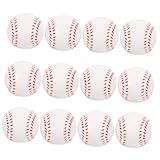 ORFOFE 12 Stück Teiliges Soft Baseball für Jahre Elastische Sichere Schaumstoffbälle mit Hervorragender Rückpralleigenschaft für Indoor und Outdoor Sportspiele Fördert Bewegung und