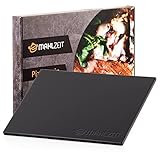 Mahlzeit Pizzastein eckig 38 x 30 cm | Steinplatte für Pizza und Flammkuchen | Cordierit Stein für Grill, Backofen, Smoker und Gasgrill | Backstein, Brotbackstein, baking stone