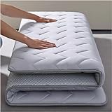 LINCYS Japanische Tatami-Matratzen Futon, Verdickte Bodenmatratze, Camping-Matratze, japanische Futon-Faltmatratze,B,120 * 200CM