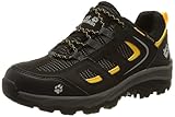Jack Wolfskin Unisex Vojo Texapore Low K Walking-Schuh, Black/Burly Yellow, 37 EU