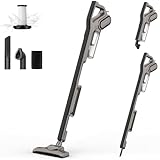 Deerma Staubsauger mit Kabel ohne Beutel Vacuum Cleaner 15KPa Stielstaubsauger 180° Drehung Stab Handstaubsauger Kabel Staubsauger Hartböden Tierhaare Auto Sauber