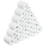 LOLYSIC 22 Rollen Gipsbinden Set Babybauch Gipsbinden zum Basteln 5cm x 270cm Gipsbinde Gipstuch für Gipsabdruck Bauch Verband Gipsabdruck Babybauch Binden zum Basteln Modellbau-Weiß