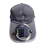 Youding Outdoor Fan Baseball Cap | Sonnenblockierender Mit Verlängerter Krempe Und Solarventilator - Leichter UV Scz SonnenFür Angeln Wandern Bergsport