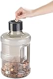 infactory Digitale Spardose: XXL-Jumbo-Spardose mit elektronischem Münz-Zählwerk, LCD-Display, 6 l (Sparkasse mit Zählwerk, große Spardose, Elektronische)