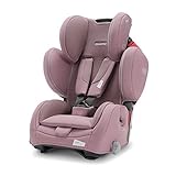 Recaro Kids, Young Sport Hero Kindersitz, Auto Kindersitz (9-36 kg), Gruppe 1-2-3, Komfort und Sicherheit, Universeller Einbau, Verstellbar, Patent Hero Sicherheitssystem, Prime Pale Rose