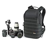 Lowepro ProTactic 350 AW II Modularrucksack mit recyceltem Material, Profi-Kameratasche, Einschub für MacBook-Laptops bis zu 13 Zoll, Rucksack für professionelle Kameras und Drohnen, LP37176-GRL
