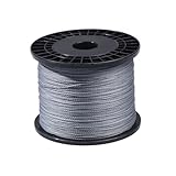 SOIMISS Strang PE Geflochtene Angelschnur Ultra Abriebfest Hochsensibel Niedriges Memory für Präzises Angeln