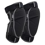 Weber Ellenbogenschützer Ellenbogenschoner Ellenbogenprotektor Protektor Schoner Motorrad Fahrrad schwarz (XL)