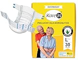 Inkontinenz Slip für Erwachsene - 30 x Saugfähige Windelhosen für Männer und Frauen - Diskreter Auslaufschutz und Elastischen Bündchen - Gr. L (89-120 cm)