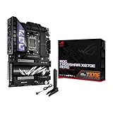 ASUS ROG CROSSHAIR X870E HERO Mainboard Sockel AM5 (AMD, X870E, ATX, Advanced AI PC-ready, 18+2+2 Power Stages, Dynamic OC Switcher, Core Flex, DDR5, Wi-Fi 7, M.2, PCIe 5.0)