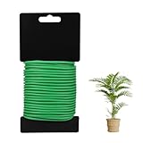 3,5mm x 20 m Pflanzenbinder,Gartendraht,Weich Pflanzen Bindedrah,Wickeldraht Geeignet für Gartenkletterer, Weinreben, Sträucher und Blumen,Pflanzenstütze im Garten
