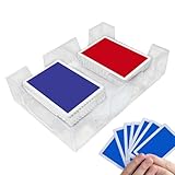 Drehende Spielkartenschale - Praktischer Schwenkspender, langlebiger Spieltischhalter | Aufbewahrungsschlitz im Plattenspieler-Stil mit einfache Spinbewegung für Erwachsene, Kinder und Partyunterhaltu
