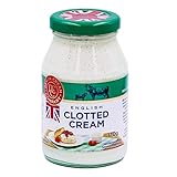 Food-United CLOTTED CREAM 6x 170g englischer Streich-Rahm-Creme im Glass von Coombe-Castle passt zu Cones Apple-Pie-Kuchen Pancakes-Pfannkuchen & Desserts