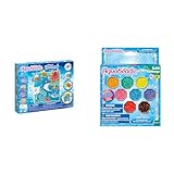 Aquabeads - 35046 Ozean Bastelset - Bastelset & 31520 Glitzerperlen - Nachfüllset Nachfüllpack