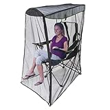 WJnflQN Fliegengitter, hält das Fliegennetz fern, kompakter, wasserdichter schützender Sonnenschutz für Terrasse, Reisen, Wandern, Garten, Hinterhof, Rucksackreisen, Outdoor, Angeln