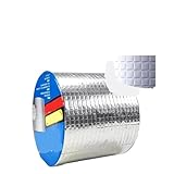 Klebeband wasserdicht, Aluminiumfolien-Butylband-Dichtstoff for Dachleckreparaturen, Küchenrohrleitungen und Wände, verschiedene Größen(3Mx5cm)