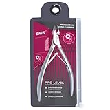 Tressify Fortschrittliche Nagelhautzange, 5 mm, russischer ästhetischer Edelstahl-Nagelknipser, Dual-Feder-Maniküre-Pediküre-Apparat, Salon-Ready-Nagelhautentferner für Hand- und Fußnägel