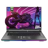 ASUS ROG Strix 16 Gaming Laptop, Intel Core i9-14900HX, 32 GB DDR5 RAM, 2 TB PCIe SSD, 16' WUXGA (1920x1200) IPS 165 Hz Display, Nvidia GeForce RTX 4070, QWERTZ RGB Tastatur, Windows 11 Home, Grau
