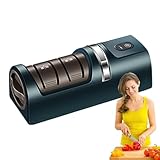 Elektrische Messerschärfer Für Die Küche | Elektrischer Schärfer für Cutter und Scheren - Automatisches Schärfen Von Werkzeugen - Für Haushalt Outdoor Camping Küche Bäckerei