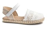 Pablosky Yute 610501 Sandale, weiß, 36 EU