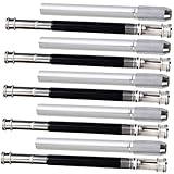 TEHAUX 10Stücke Bleistiftverlängerer aus Praktische Stifthalter für Kunst und Schule für Kurze Bleistifte und Wachsmalstifte Leicht und Robust Einfache Handhabung