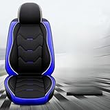 ZDYTPATX Auto SitzbezüGe Sets FüR 206 CC (2D) / 207 CC (WD) / 307 CC (3B), Pu Leder SchonbezüGe Autositze Atmungsaktives Wasserdichtes AutositzbezüGe Sitzer ZubehöR,B
