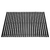 IMIKEYA Badezimmer-Bambus-Teppich, rutschfeste Holzbodenmatte, natürlicher Stil, Anti-Rutsch-Pad, geeignet für Dusche und Spa