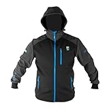 Preston Innovations Duratech Softshell-Jacke 3XL, leicht, regenfest, mit Kapuze, Match-Angeljacke