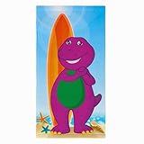Franco Barney Classic Kinder-Bad-/Pool-/Strandtuch, superweich, 147,3 x 71,1 cm, offizielles Lizenzprodukt