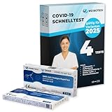 4 hochwertige COVID-19-Tupfer: zertifiziert und zuverlässig || COVID-Tests für die neuesten Virus-Varianten || Ergebnisse in wenigen Minuten