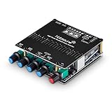 Nobsound HiFi 2.1 Kanal Bluetooth 5.0 Klasse D Leistungsverstärker Subwoofer Verstärker Audio Receiver TPA3116 Verstärkerplatine für passive Heimlautsprecher