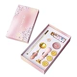 Siegelwachs-Set – Messingstempel mit Holzgriff, komplettes Set mit Granulat, Perlen, Wärmelöffel, Teelichtkerzen, Briefumschlag, Feuersiegel, Bastelset für Weinverpackungen, Basteln, Geschenke