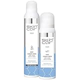 Skincair AQUA Pflegeprodukte Set mit Body Schaum-Creme und Hand Schaum-Creme für trockene Haut, 2 Teile
