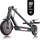 E Scooter Mit StraßEnzulassung 350w Motor 10.4ah E Roller Erwachsene Max 20km/H Und 25km Reichweite FüR Pendeln 8,5 Zoll Wabenreifen Duales Bremssystem LED APP
