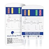2x LuxmedIQ Drogen Schnelltest für 8 Drogenarten - Urin Drogentest Multi 8 - Drogenschnelltest für Cannabis, Kokain, Amphetamin, Ecstasy, Opiate, Methamphetamin, Methadon und Benzodiazepine
