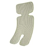 demaxiyad Kinderwagenkissen für Kleinkinder, Kinderwagen-Einsatz, Autositzunterlage – Jungen und Mädchen, schlafende 3D-Netzmatte, bequeme Unterlage für Kinderbett, Hochstuhl, Kinderwagen