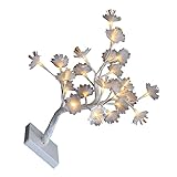 Lurrose USB LED Nachtlampe Baumform Dimmbar für Schlafzimmer Kinderzimmer und Partys Stimmungslicht mit Hervorragender Beleuchtung