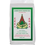 Royal Thai Rice Jasmin Duftreis Langkorn 18 kg – Premium Qualität aus Thailand, 100% Naturreis | Ideal für Wok-Gerichte, asiatische Küche & Beilagen mit Kajal Sticker
