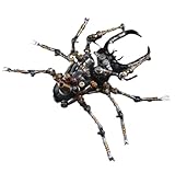 3D-Metall Puzzle für Erwachsene, DIY mechanischer Metallkäfer-Bausatz, Denkaufgabe for Zusammenbauen von Metallspielzeug, for Erwachsene Teenager, kreatives Spielzeug, Ornament-Geschenke 406 Stück.