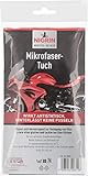 NIGRIN MOTO-BIKE Microfasertuch für Motorrad Größe 50 x 40 cm, geeignet zur Reinigung von Glas und glatten Oberflächen, waschbar bis 40° C
