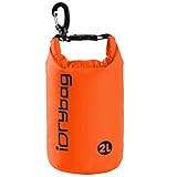 IDRYBAG Trockentaschen für Kajakfahren, wasserdicht, 2L/5L/10L/15L/20L, Kleiner, wasserdichter, schwimmender Trockensack, wasserdichter Trockensack für Paddelboard-Reisen