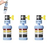 Wasserhahnfilter – Für sauberes & sicheres Leitungswasser Aktivkohle Wasserfilter 3-teilig für Küchenhähne - entfernt Chlor, Fluorid und Schwermetalle