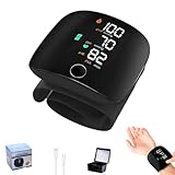 WDKXCN Handgelenk-Blutdruckmessgerät, genaue Blutdruckmessgeräte Handgelenk mit 99 x 2 Lesespeicher, BP-Maschine mit großem LED-Bildschirm und automatischer Stimme, für Erwachsene und ältere Menschen