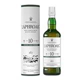 Laphroaig 10 Jahre Cask Strength Batch 16 – Islay Single Malt Scotch Whisky – mit Geschenkverpackung – einzigartig kräftiger Geschmack – 58,5% vol – 700 ml