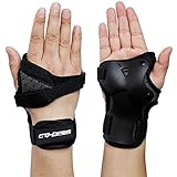 CTHOPER Herren Damen Inliner Handgelenkschoner Handschutz Protektoren Erwachsene Schutzausrüstung Handgelenkschützer für Skateboard, Snowboard, Skating
