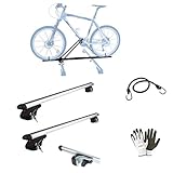 Kompatibel mit Toyota Sprinter SW 2013, Autodachträger 120 cm + Gepäckträger aus Stahl für Autos mit Dachreling, nicht vollständig am Dach befestigt