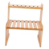 pflanzenständer, blumenstand, blumenstander Blumenregal pflanzenhocker pflanzentopf blumentopf hoch indoor holz seule Garten Blumentreppen Pflanzentreppe Ablagen deko gold metall weiß schwar