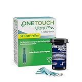OneTouch Ultra® Plus Blutzuckerteststreifen I 30 Stück I 1 Packung I zur Blutzucker-Messung bei Diabetes (Zucker-Krankheit)